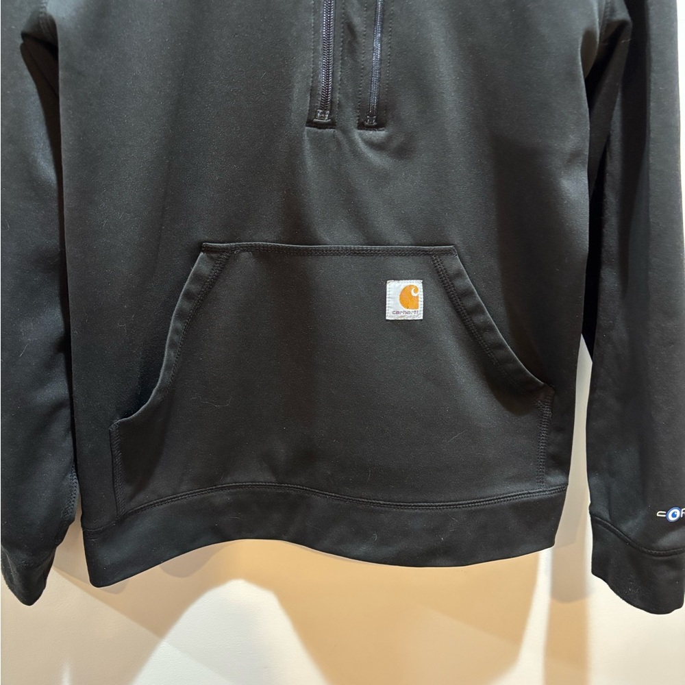 Carhartt Heather Gray Quarter-Zip Pullover - Picture 9 of 15